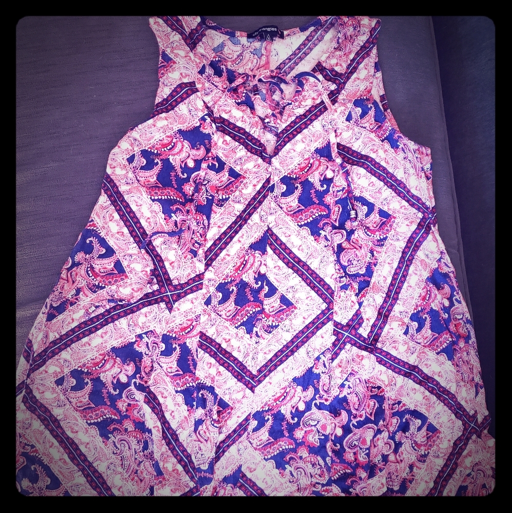 Colorful, flowy Tank Top